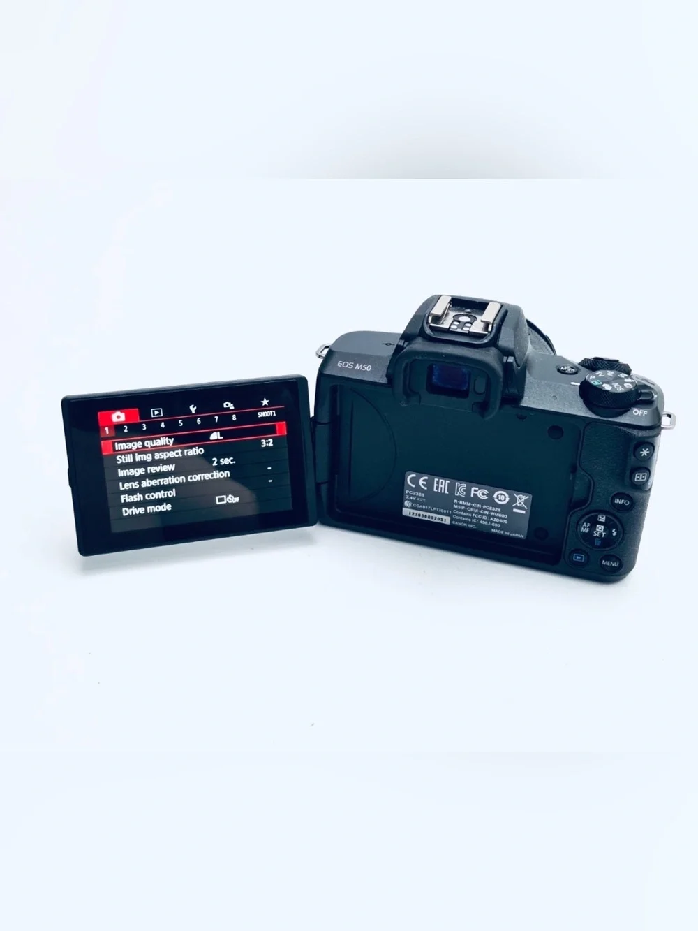Canon EOS M50 24.1MP Mirrorless 4K Camera 15-45mm Lens Conditions Great Working